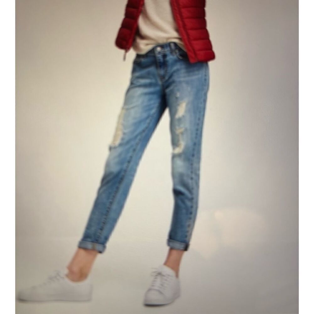 GAP Sexy Boyfriend Fit Distressed Jeans 12/31